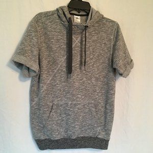 Adidas Cross Up Short Sleeve Hoody Sz Sm